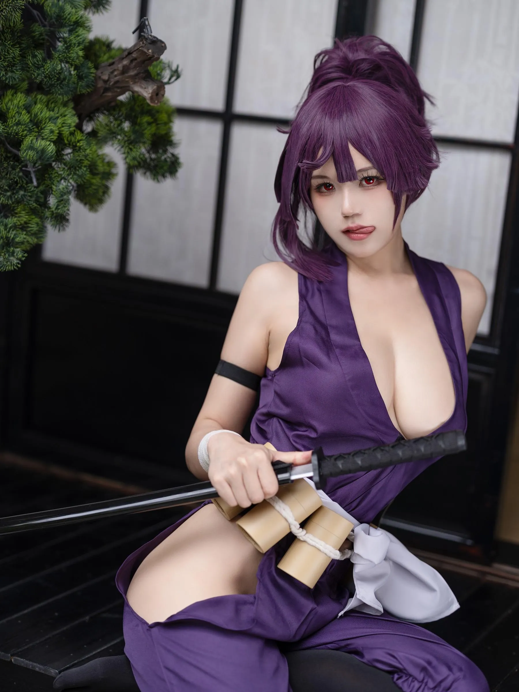 小仓千代w – NO.56 Yuzuriha Jigokuraku 地獄楽 杠 [26P]插图3
